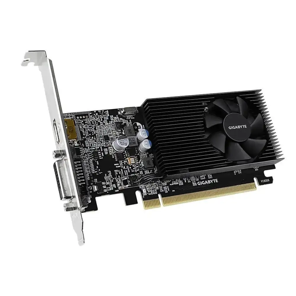 GIGABYTE GV-N1030D4-2GL 2 GB DDR4 GeForce GT 1030 | Low Profile D4 2G | Computer Graphics Card