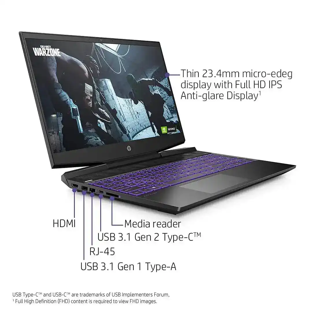 HP Pavilion Gaming 10th Gen Intel Core i5 Processor