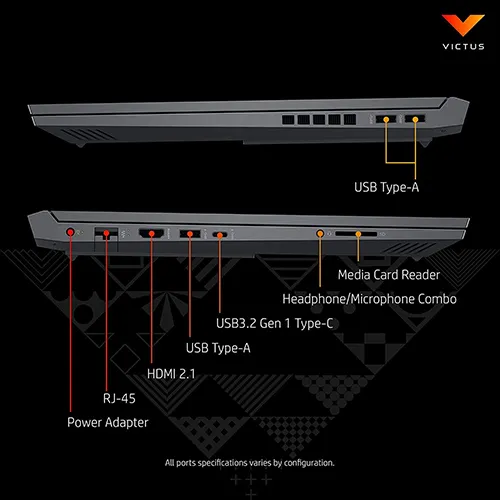 HP Victus AMD Ryzen 5 5600H 16.1 inches FHD Gaming Laptop