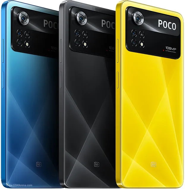 POCO X4 Pro 5G (Laser Blue, 64 GB)  (6 GB RAM