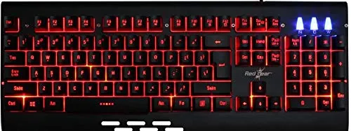 Redgear Blaze Semi-Mechanical wired Gaming keyboard