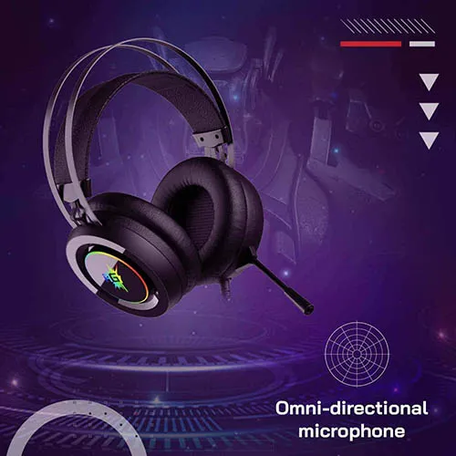 Redgear Cloak Wired RGB Gaming Headphones