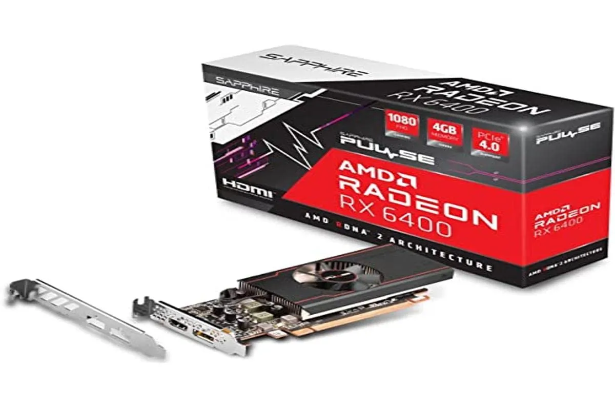 Sapphire Pulse Radeon RX 6400 4GB DDR6 | Graphics Card