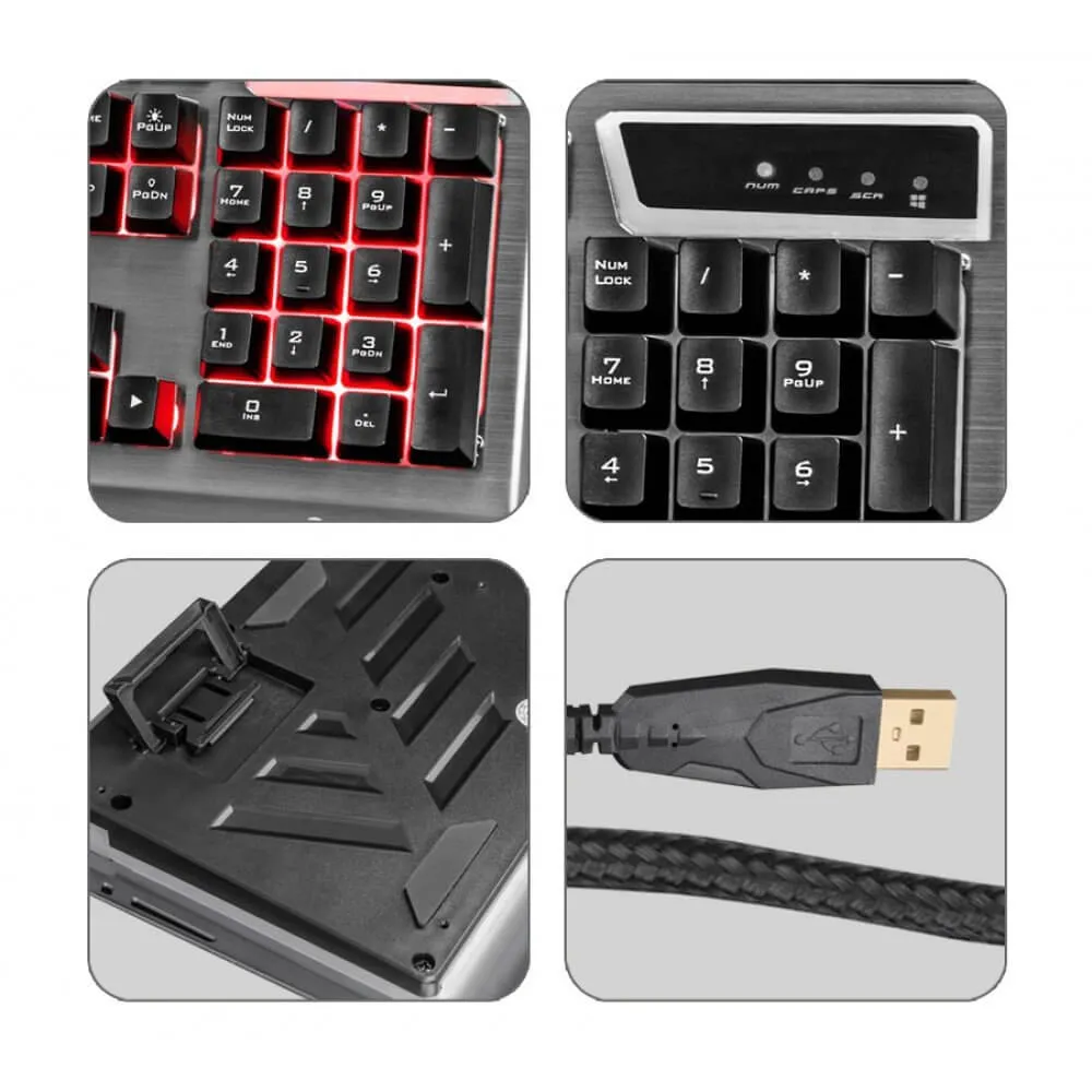 Zebronics Zeb-Transformer Gaming Keyboard and Mouse Combo