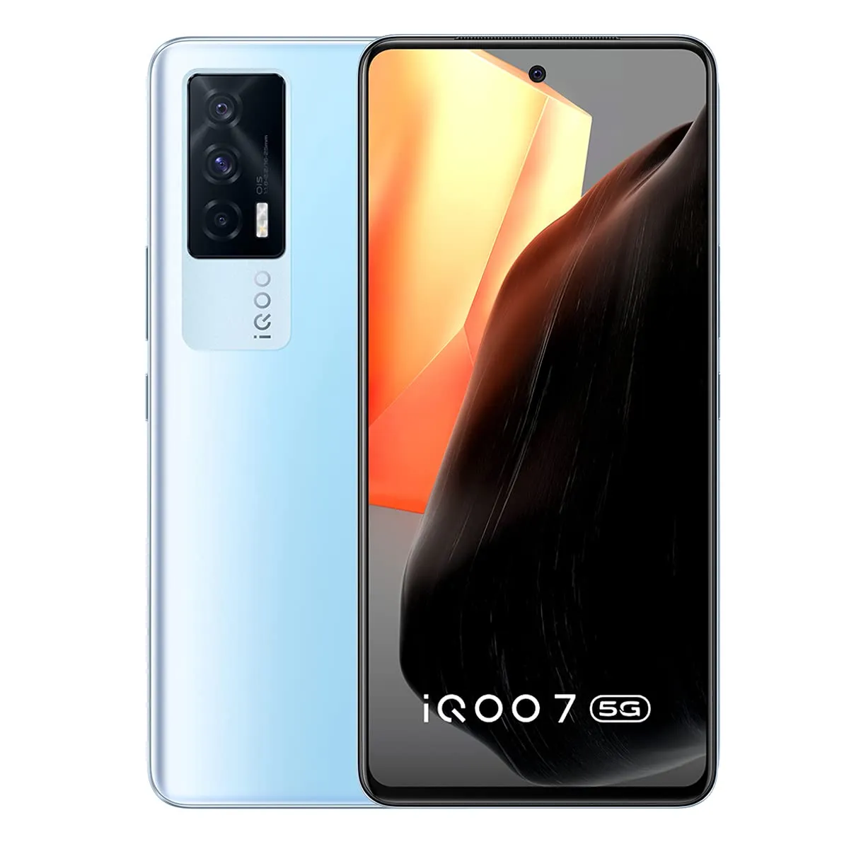 iQOO 7 5G (Solid Ice Blue, 8GB RAM, 128GB Storage)