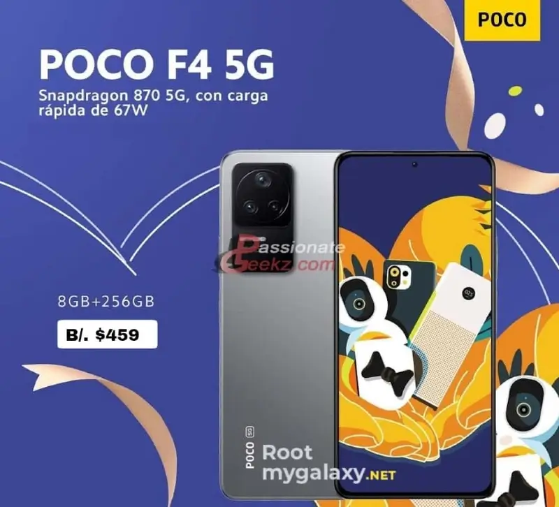 POCO F4 5G (Nebula Green, 128 GB)  (6 GB RAM)