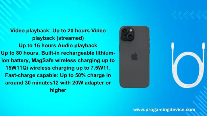Apple iPhone 15 Power and Battery